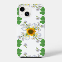 Clocher de chance avec tournesol et Calla Lily