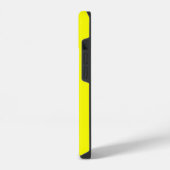 Coque Pour iPhone 14 Code hexadécimal du jaune néon FFFF01 (Côté gauche)