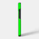 Coque Pour iPhone 14 Code hexadécimal du vert néon 00FF00 Étui Samsung (Côté gauche)