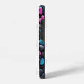 Coque Pour iPhone 14 Cœurs de pierre (Côté gauche)