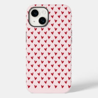 Coeurs rouges Saint Valentin iPhone / coque ipad