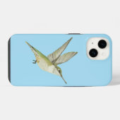 Coque Pour iPhone 14 Colibri (Verso Horizontal)