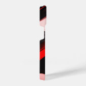 Coque Pour iPhone 14 Collection Abstraite Black & Red Design Premium - (Côté droit)