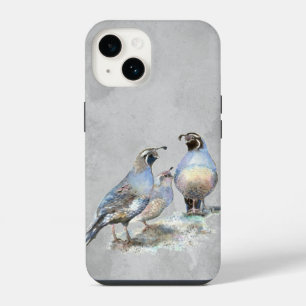 Coque Pour iPhone 14 Colombe de Californie aquarelle faune oiseau natur