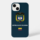 Coque Pour iPhone 14 Colombia passport phone case (Verso)