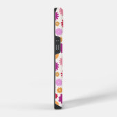 Coque Pour iPhone 14 Colorful Blooms Repeat Pattern (Côté droit)