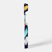 Coque Pour iPhone 14 Colorful Feathers Pattern Phone Case (Côté gauche)