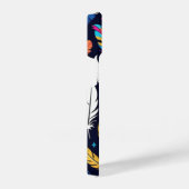 Coque Pour iPhone 14 Colorful Feathers Pattern Phone Case (Côté droit)