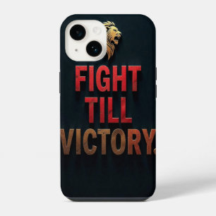 Coque Pour iPhone 14 Combattre jusqu'à la victoire