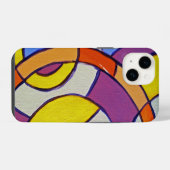Coque Pour iPhone 14 Composition #14 par Michael Moffa (Verso Horizontal)