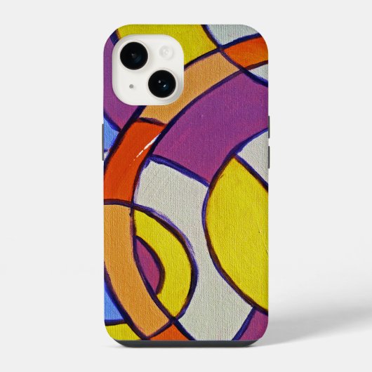 Coque Pour iPhone 14 Composition #14 par Michael Moffa (Verso)