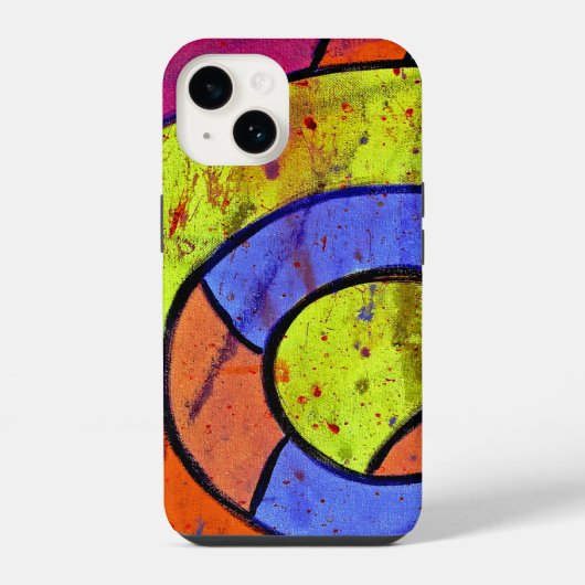 Coque Pour iPhone 14 Composition #9 par Michael Moffa (Verso)