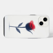 Coque Pour iPhone 14 Conception Abstraite des fleurs (Verso Horizontal)