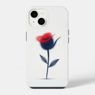 Coque Pour iPhone 14 Conception Abstraite des fleurs