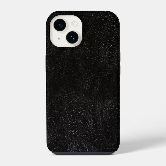 Coque Pour iPhone 14 Conception astronomique abstraite de l'espace noir (Verso)