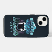 Coque Pour iPhone 14 Conception Catastrophique Funny Chat (Verso Horizontal)