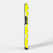 Coque Pour iPhone 14 Conception de boule mod jaune @ Emporio Moffa (Côté droit)