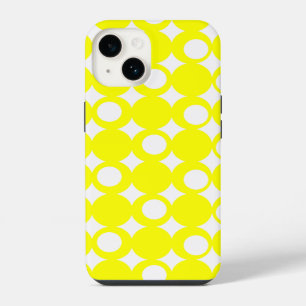 Coque Pour iPhone 14 Conception de boule mod jaune @ Emporio Moffa