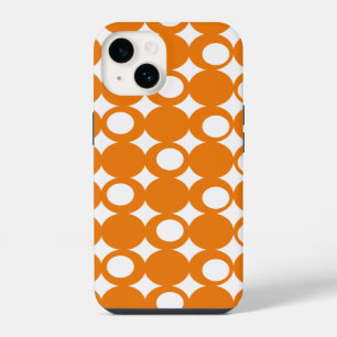 Coque Pour iPhone 14 Conception de boule mod orange @ Emporio Moffa