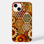 Coque Pour iPhone 14 Conception de l'apiculture | Coque iPhone 14 (Verso)