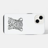 Coque Pour iPhone 14 Conception Léopard "Hosana” (Verso Horizontal)
