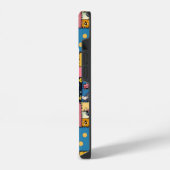 Coque Pour iPhone 14 Conception patchwork adorable, motif ludique (Côté gauche)