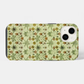 Coque Pour iPhone 14 Conception William Morris #4 (Verso Horizontal)