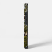 Coque Pour iPhone 14 Congo African Grey sur une balançoire Case-Mate co (Côté gauche)