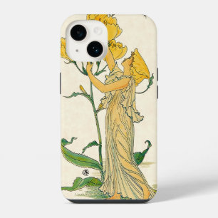 Coque Pour iPhone 14 Conte de fées vintage, Primrose du soir, Walter Cr
