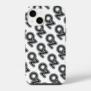 Coque Pour iPhone 14 Contes de fées vintage noir et blanc de l'Oz