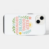 Coque Pour iPhone 14 Continuez à avancer Vous êtes de plus en plus moti (Verso Horizontal)