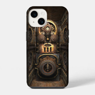 Coque Pour iPhone 14 Contraption infernale Steampunk