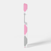 Coque Pour iPhone 14 Contrôles délicats rose et gris (Côté gauche)