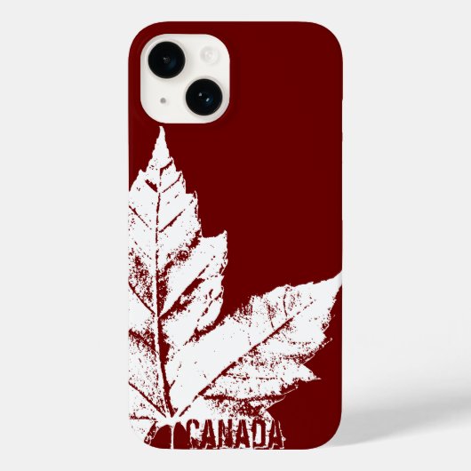 Coque Pour iPhone 14 Cool Canada iPhone 6 coque Canada Feuille d'érable (Verso)