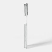 Coque Pour iPhone 14 Cool gris imprimé bois de bambou Monogramme (Côté droit)