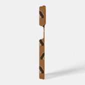 Coque Pour iPhone 14 Cool Turquie Thanksgiving fun brown motif (Côté droit)