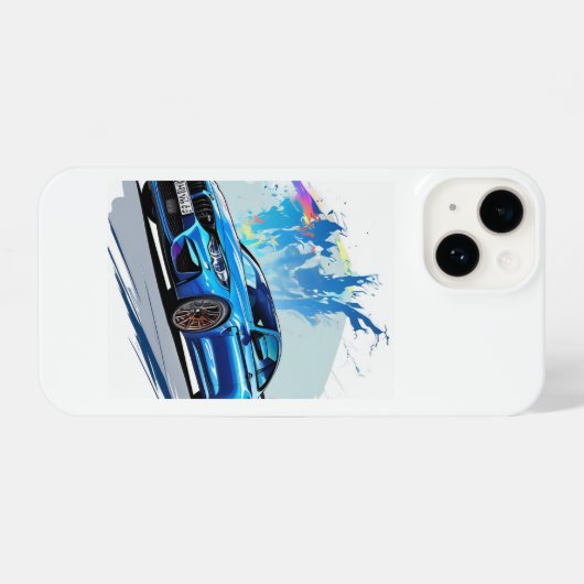 Coque Pour iPhone 14 Coque blanc Iphone 14 (Verso Horizontal)