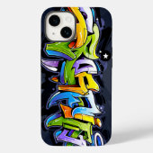 Coque Pour iPhone 14 Coque de style de balise Graffiti | iPhone 14 Coqu (Verso)