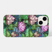 Coque Pour iPhone 14 Coque en verre lisse Lotus iPhone 14 Slim Fit (Verso Horizontal)