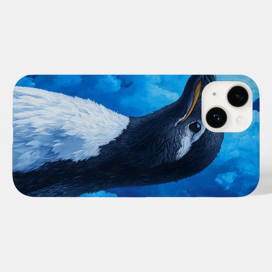 Coque Pour iPhone 14 🐧 coque iphone (Verso (horizontal))