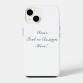 Coque Pour iPhone 14 Coque iPhone 14 personnalisable - Ajoutez votre de (Verso)