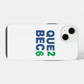 Coque Pour iPhone 14 Coque iPhone 14 QUÉBEC 26 (Verso Horizontal)