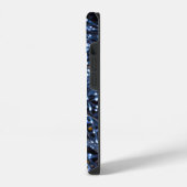 Coque Pour iPhone 14 Coque iphone Abstrait Blue Lights (Côté gauche)