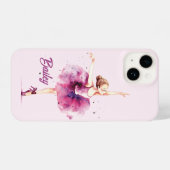 Coque Pour iPhone 14 Coque iphone Ballerina, étui téléphonique Ballet (Verso Horizontal)