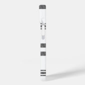 Coque Pour iPhone 14 Coque iphone blanc noir (Verso / Gauche)