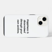 Coque Pour iPhone 14 Coque iPhone Bonheur (Verso Horizontal)