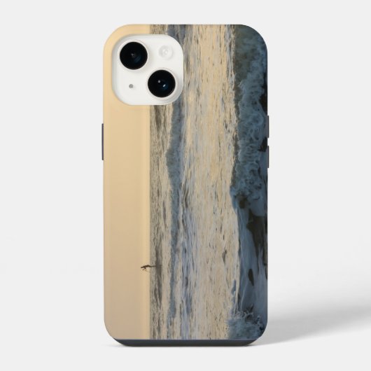 Coque Pour iPhone 14 Coque iphone Coque-Mate de Plage de Cocoa (Verso)