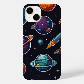 Coque Pour iPhone 14 Coque iphone cosmique : Couverture téléphonique à
