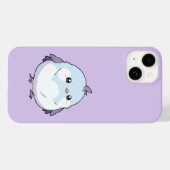 Coque Pour iPhone 14 Coque iphone couleur mou violet (Verso (horizontal))