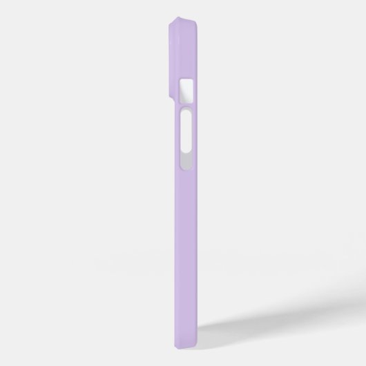 Coque Pour iPhone 14 Coque iphone couleur mou violet (Verso / Gauche)